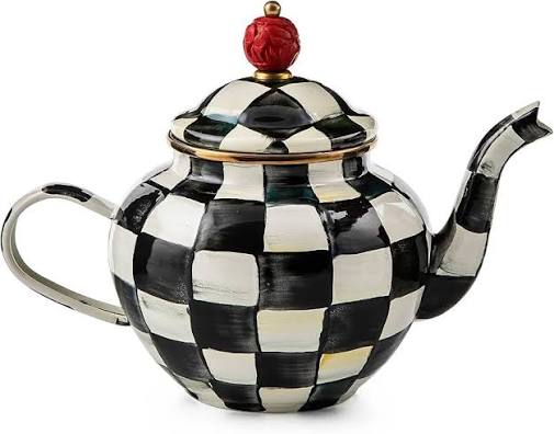 Checkerboard Teapot