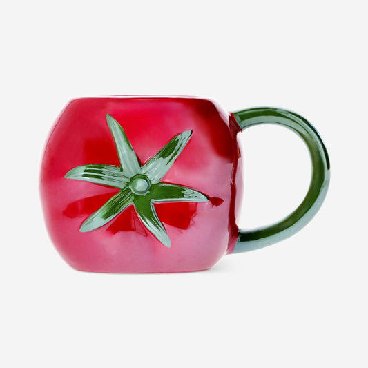 Tomato Red Stall Mug