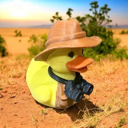 Duck In A Sun Hat