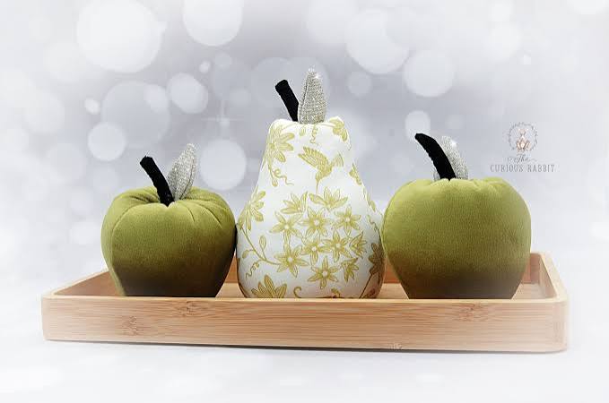 Clay Pear And Apple Set
