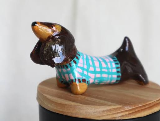 Stripey Sausage Dog