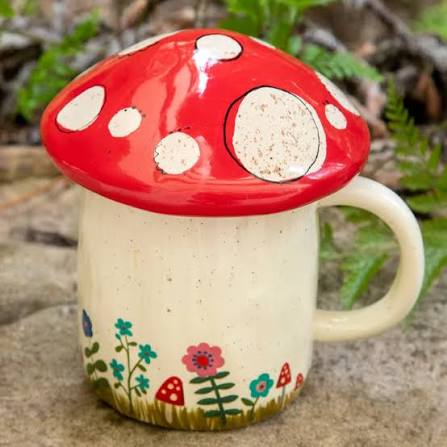 Mushroom Cap Cup